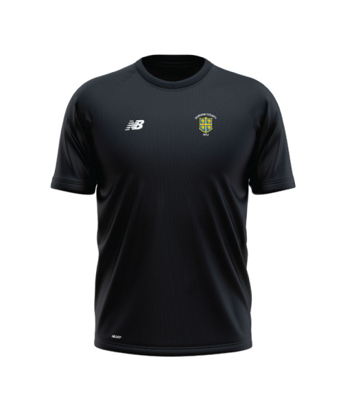 Durham County Rugby Mens Training Tech Tee Black