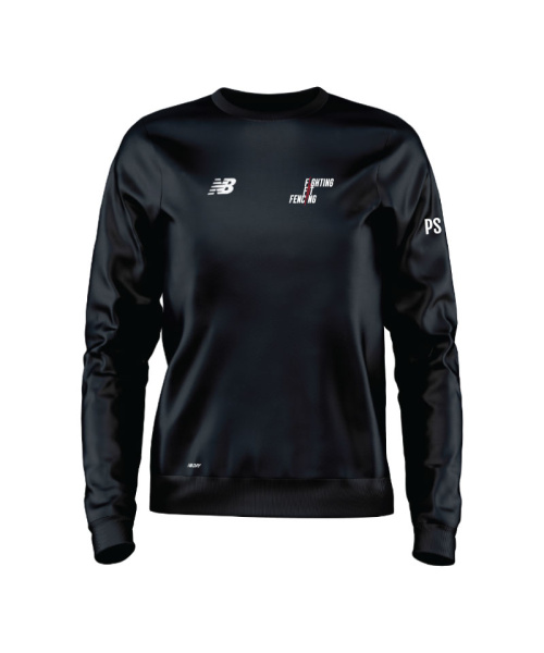 Fighting Fit Fencing Members Womens Training Sweater Black