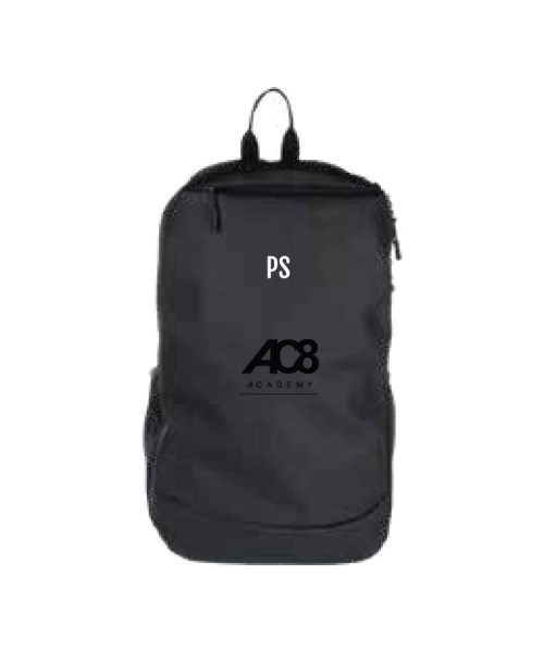 AC8 Academy (black logo) Stealth Backpack Black