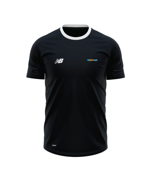 All Kids Can Mens Performance Tee Black