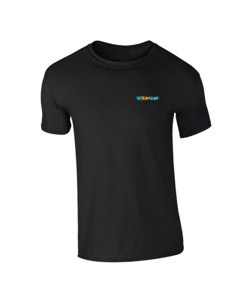 All Kids Can Active Camp Mens Tee Black