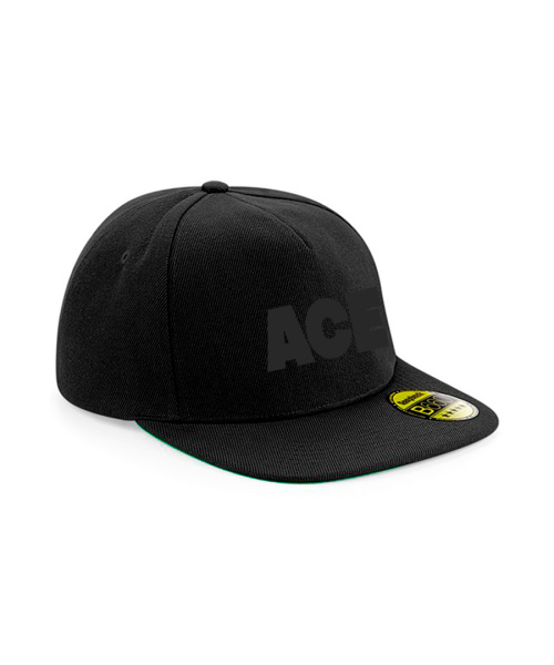 ACE Black Logo Snapback