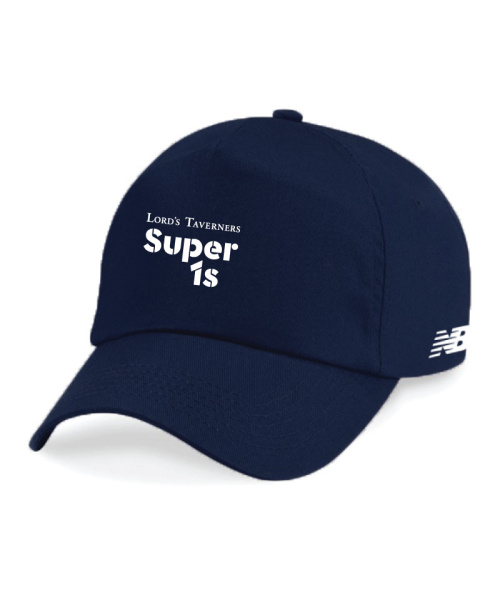 Lord's Taverners Super 1's Unisex Team Baseball Cap Navy And White