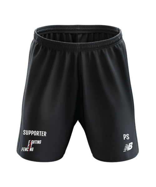 Fighting Fit Fencing Supporter Mens Training Woven Short Black