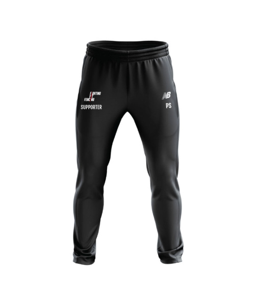 Fighting Fit Fencing Supporter Juniors Training Slim Fit Pant Black