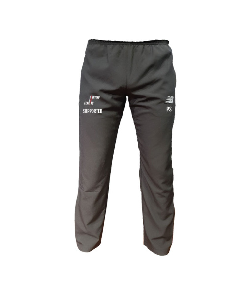 Fighting Fit Fencing Supporter Juniors Training Woven Pant Black