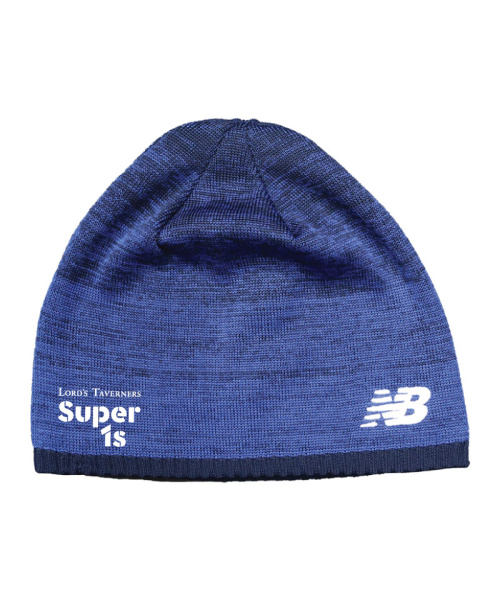 Lord Taverners Super 1's Unisex Beanie Navy And White