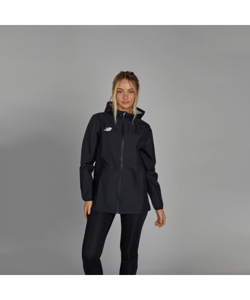 Teamwear Womens Training Waterproof Jacket Black
