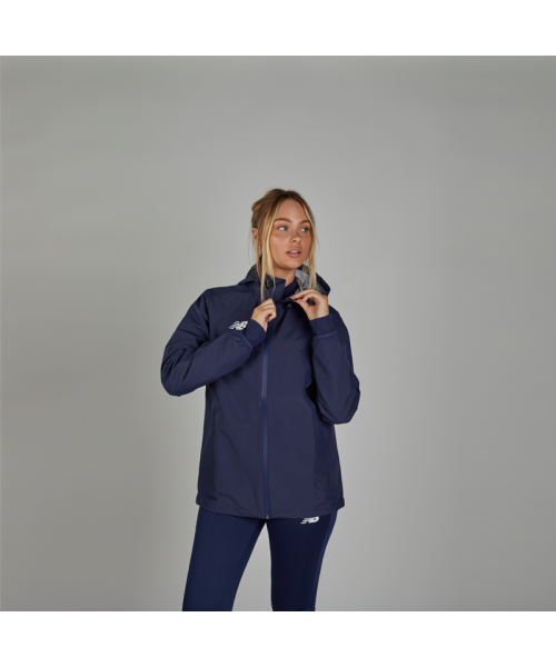Teamwear Womens Training Rain Jacket Navy