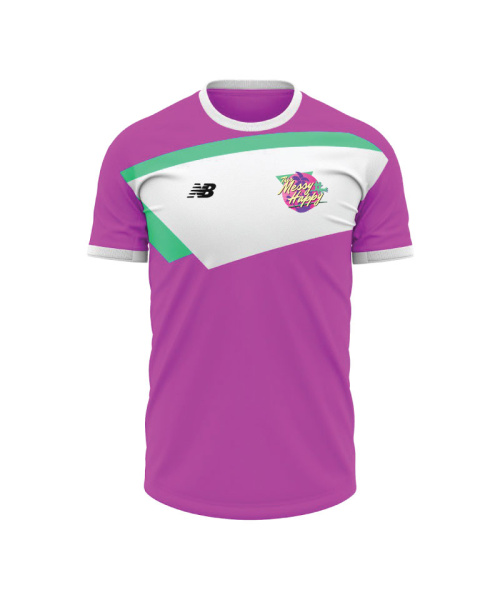 This Messy Happy Womens Multisport Jersey Pink (Bespoke)