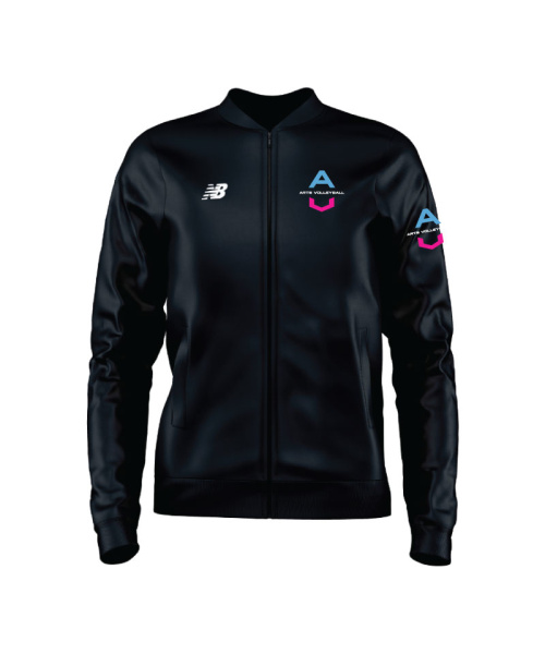 University of the Arts Volleyball Womens Training Knitted Jacket Black