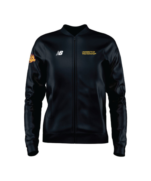 University of Westminster Fitness Womens Training Knitted Jacket Black