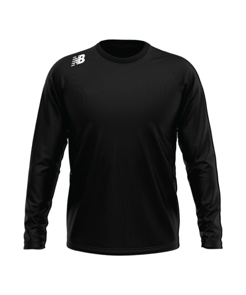 University of Westminster Fitness Mens Training Compression LS Top Black