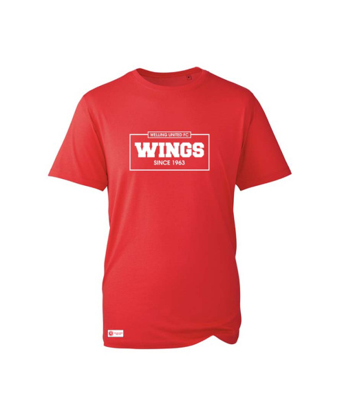 Welling United Wings Tee Red