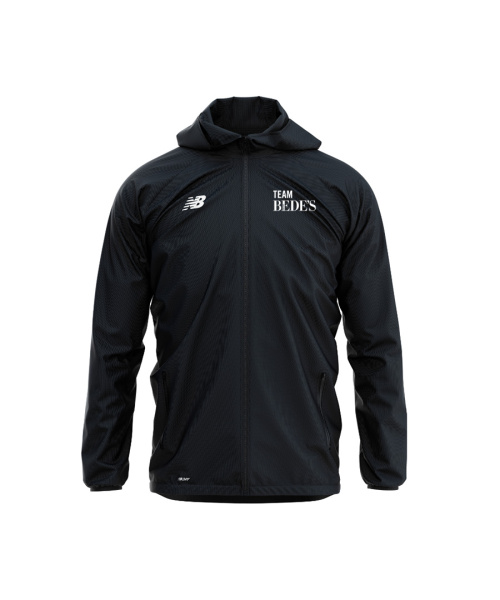 Bede's Men's Training Waterproof Jacket Black (Compulsory)