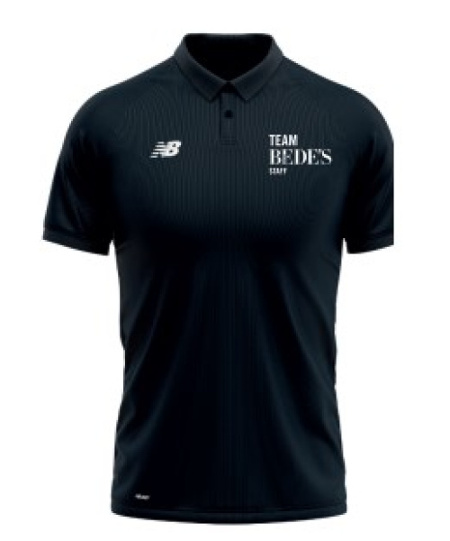 Bedes Staff Mens Training Polo Black