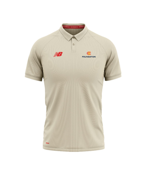 MCC Foundation Juniors SS Cricket Shirt Angora
