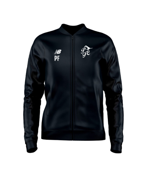 Pulborough FC Mens Training Knitted Jacket Black