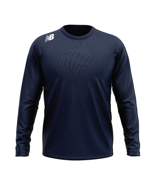 GMCL Mens Training Compression LS Top Navy