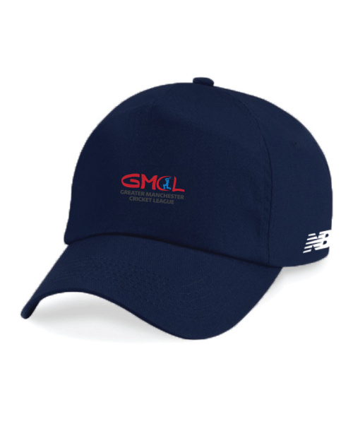GMCL Unisex Team Baseball Cap Navy And White