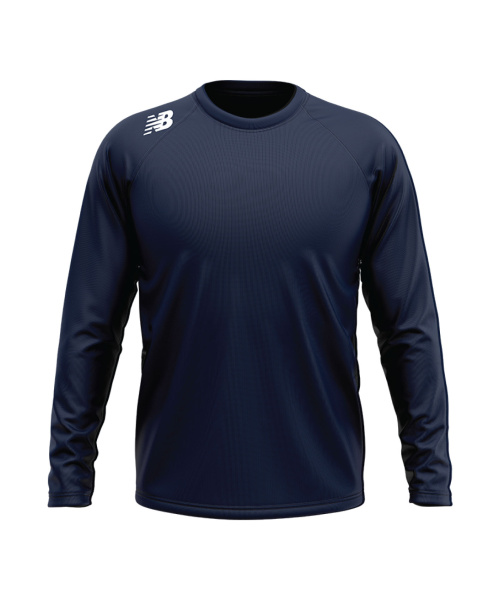 West Brom MVF Mens Training Compression LS Top Navy