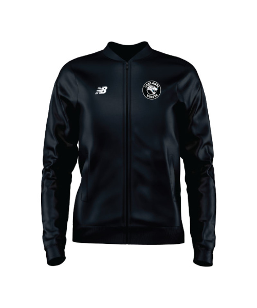 Oaklands College Staff Womens Training Knitted Jacket Black