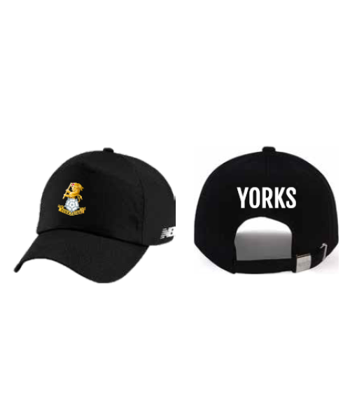 Royal Yorkshire Regiment Unisex Team Baseball Cap Black And White